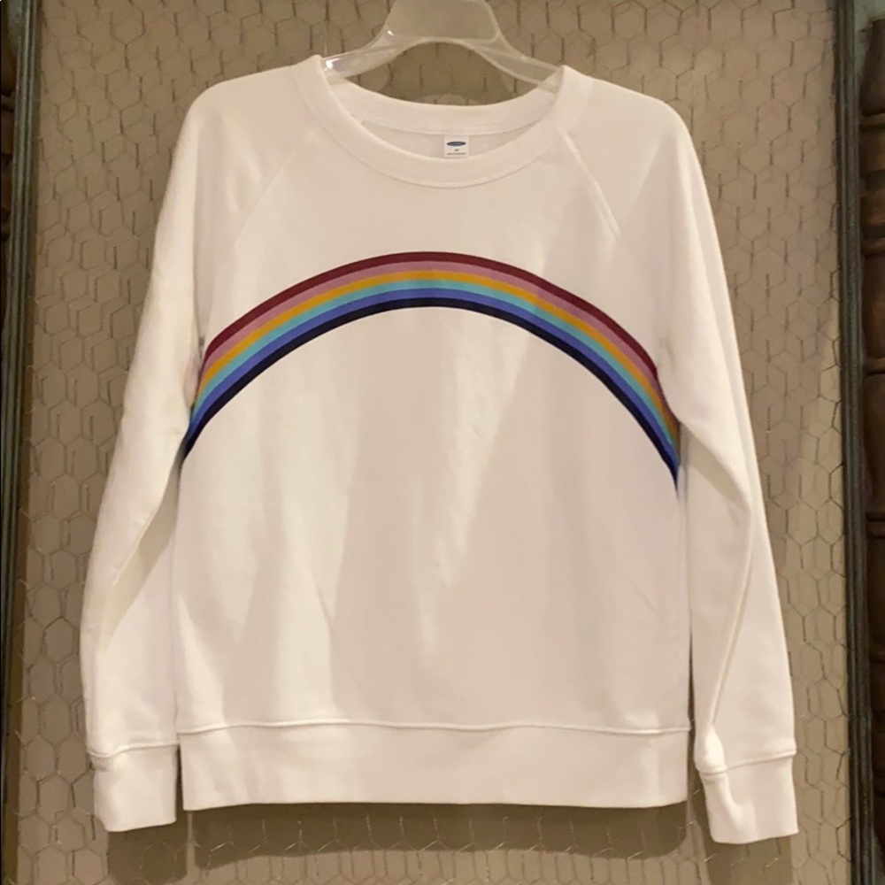 Rainbow sweatshirt!